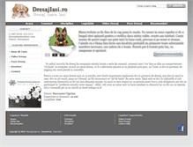 Tablet Screenshot of dresajiasi.ro